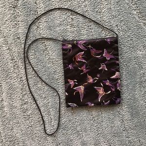 Silk butterfly bag